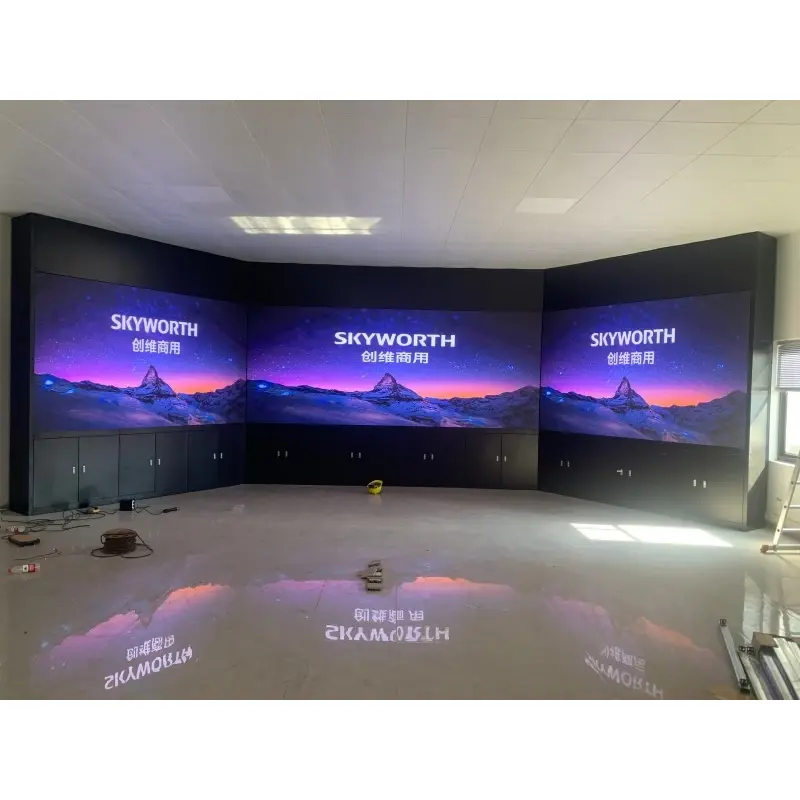 Curved Floor Stand para sa LED Display